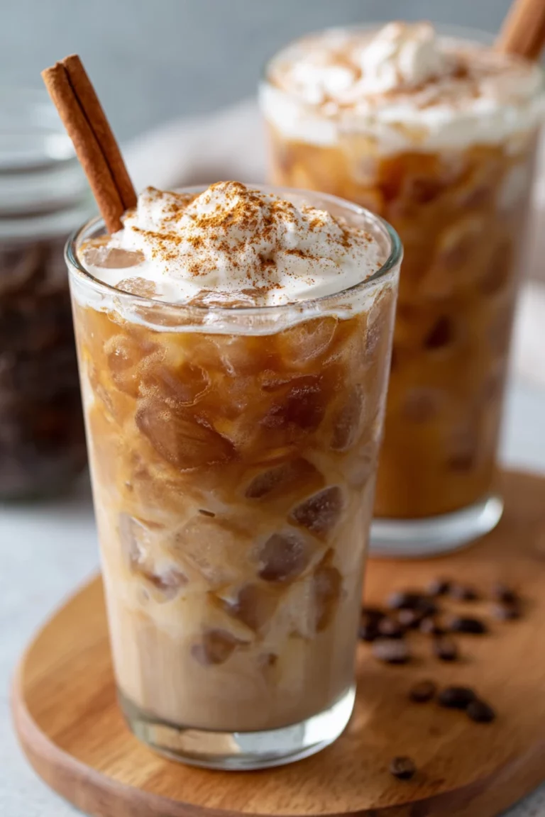 homemade pumpkin cold brew, fall flavors, refreshing, aromatic, cozy, seasonal drink