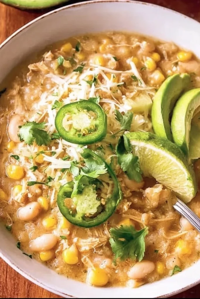 Instant Pot, White Chicken Chili, creamy, savory, comforting, flavorful, hearty, delicious