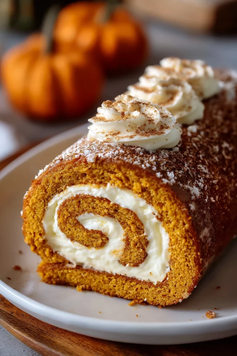 Libby's Pumpkin Roll, moist, spiced, cream cheese filling, festive dessert