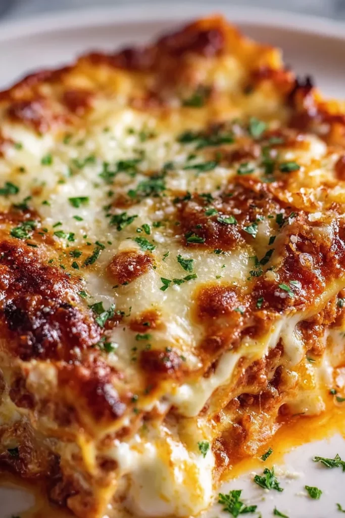 Million Dollar Lasagna, amazing dinner recipe, flavorful, layers, cheesy, indulgent