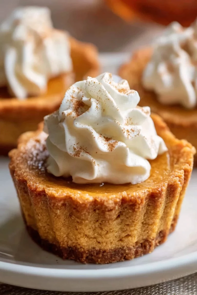 Mini Keto Pumpkin Pie Recipe, low-carb dessert, creamy filling, spiced crust, indulgent, autumnal flavors