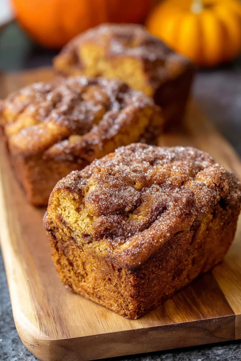 mini pumpkin bread, cinnamon swirl, moist, flavorful, aromatic spices