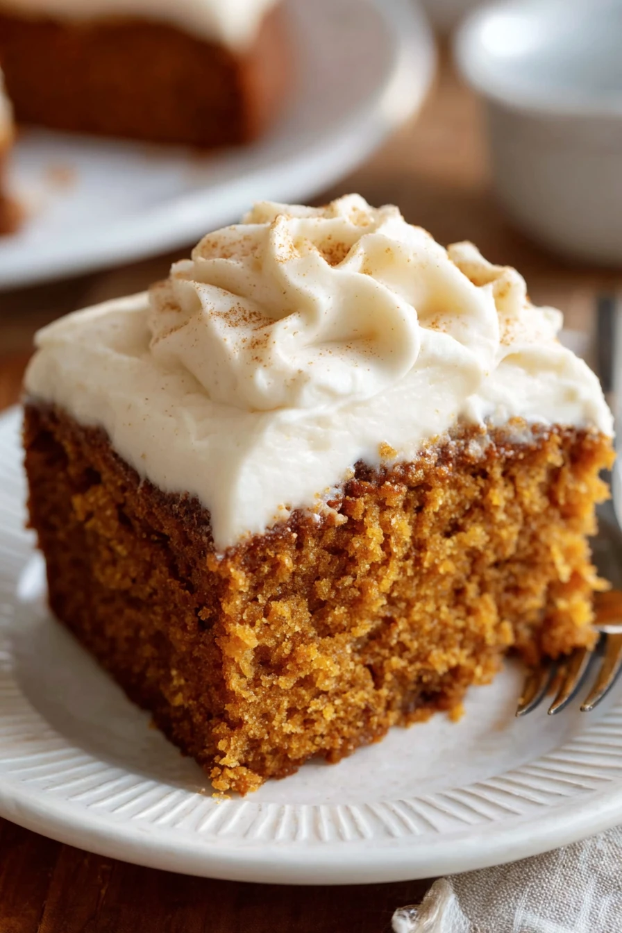 Moist Pumpkin Cake with Cream Cheese Frosting Moist Pumpkin Cake with Cream Cheese Frosting recipe step-by-step guide