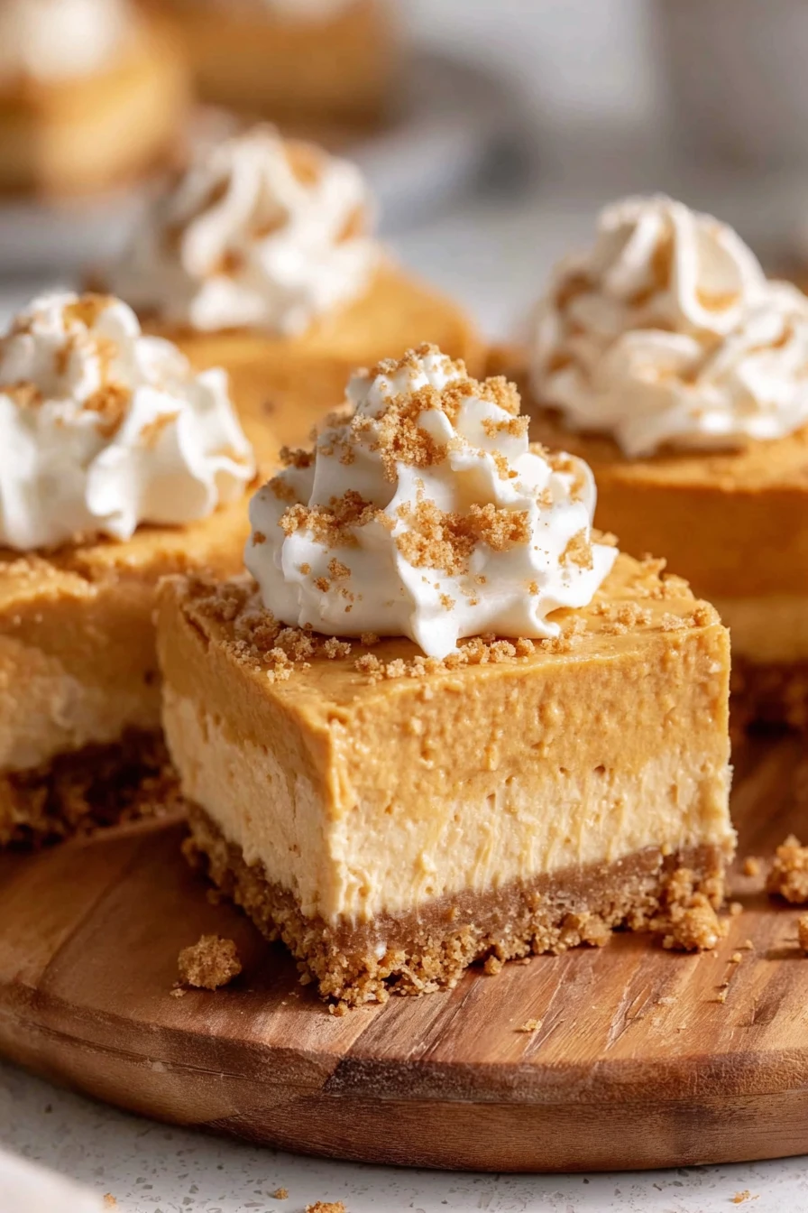 No Bake Pumpkin Cheesecake Bars No Bake Pumpkin Cheesecake Bars recipe step-by-step guide