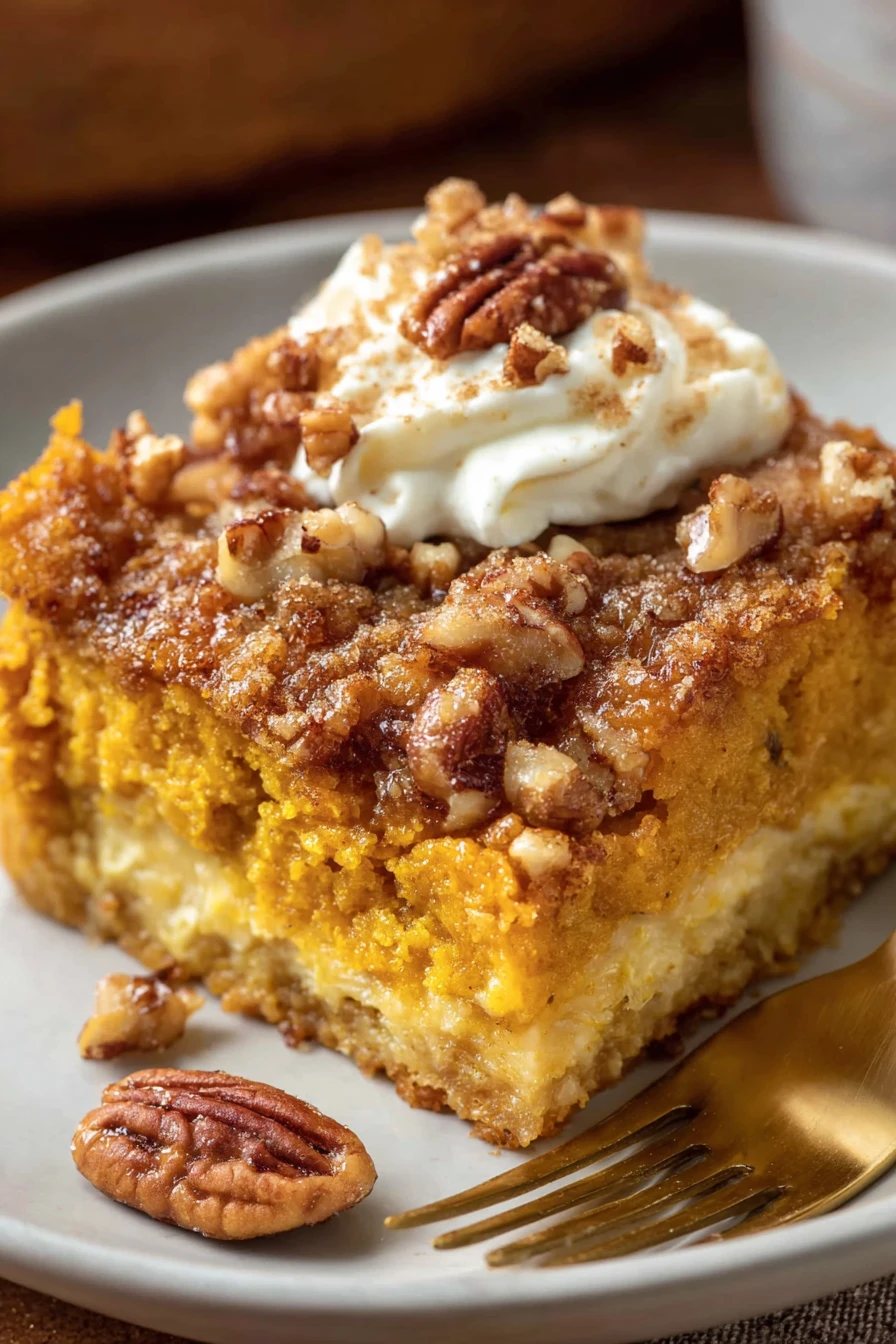 One-Pan Pumpkin Dump Cake One-Pan Pumpkin Dump Cake recipe step-by-step guide
