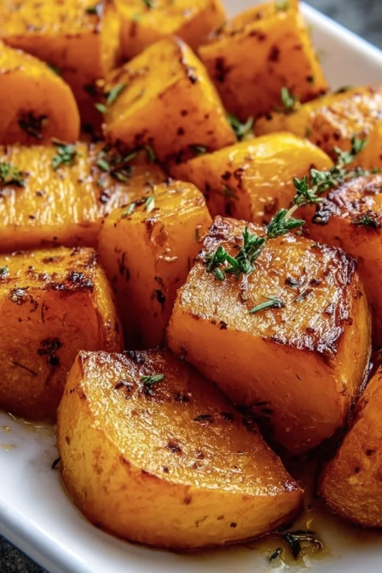 roasted, butternut squash, perfectly cooked, savory, caramelized, golden brown