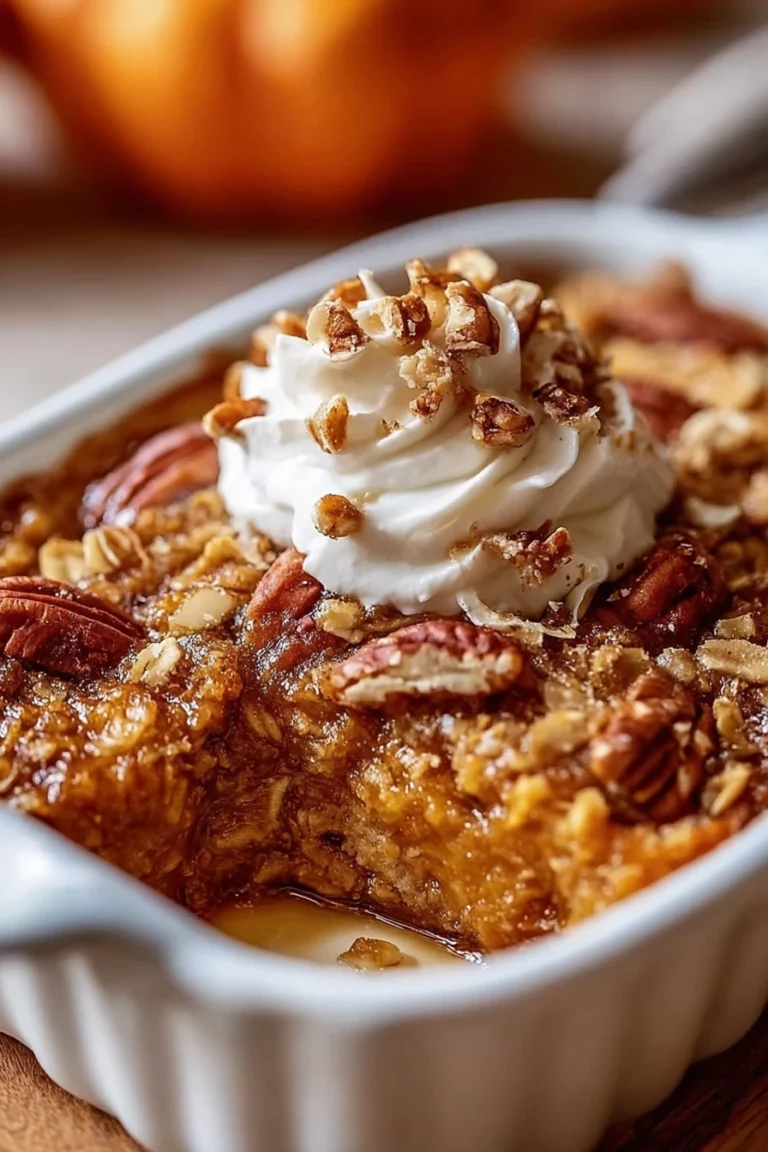 pumpkin baked oatmeal, warm fall flavors, cozy breakfast, comforting spices