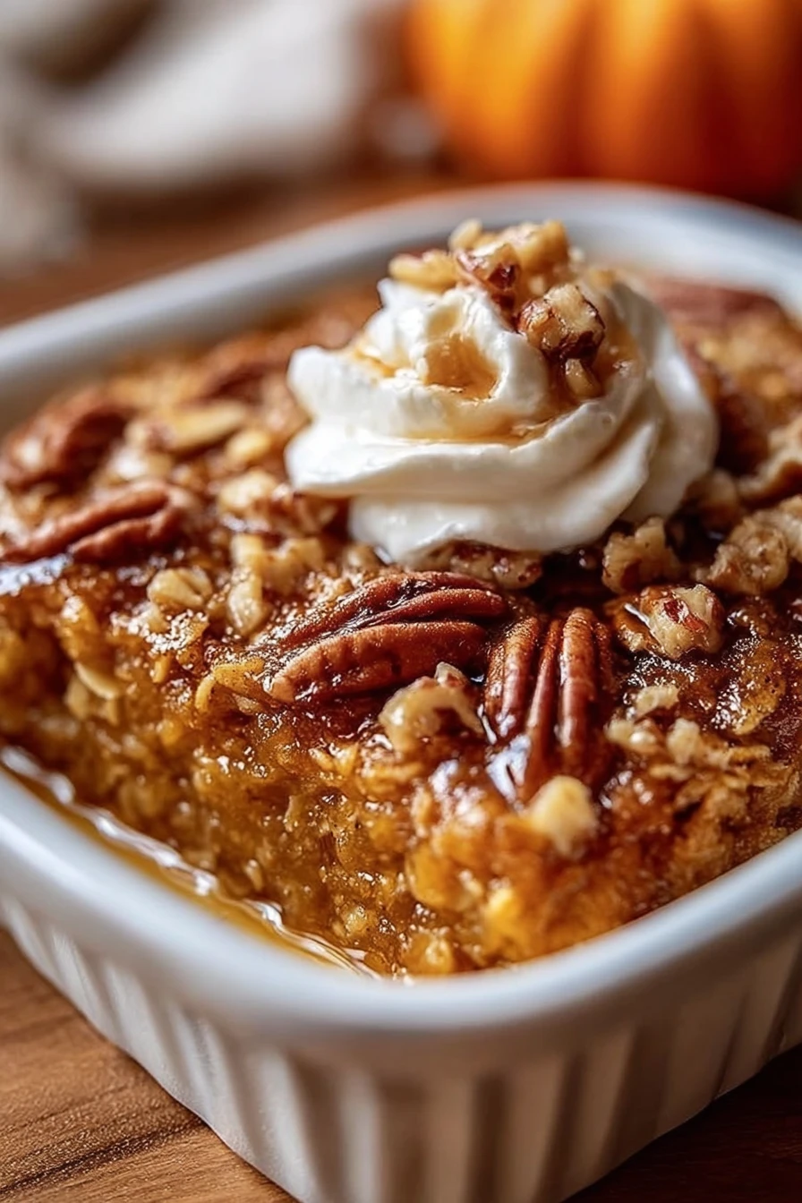 Pumpkin Baked Oatmeal Pumpkin Baked Oatmeal recipe step-by-step guide