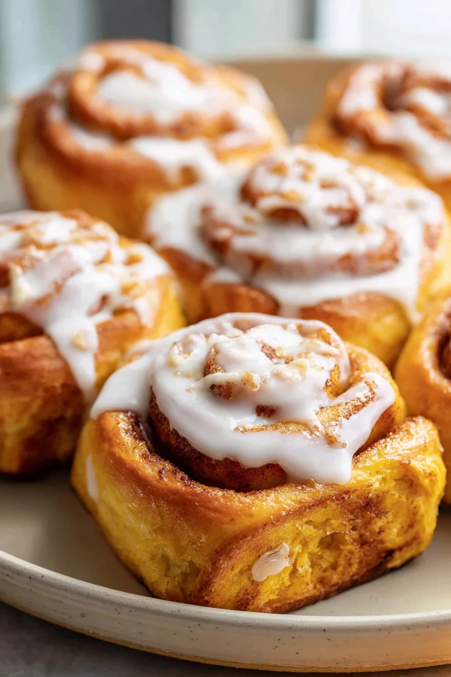 Pumpkin Cinnamon Rolls Pumpkin Cinnamon Rolls recipe step-by-step guide