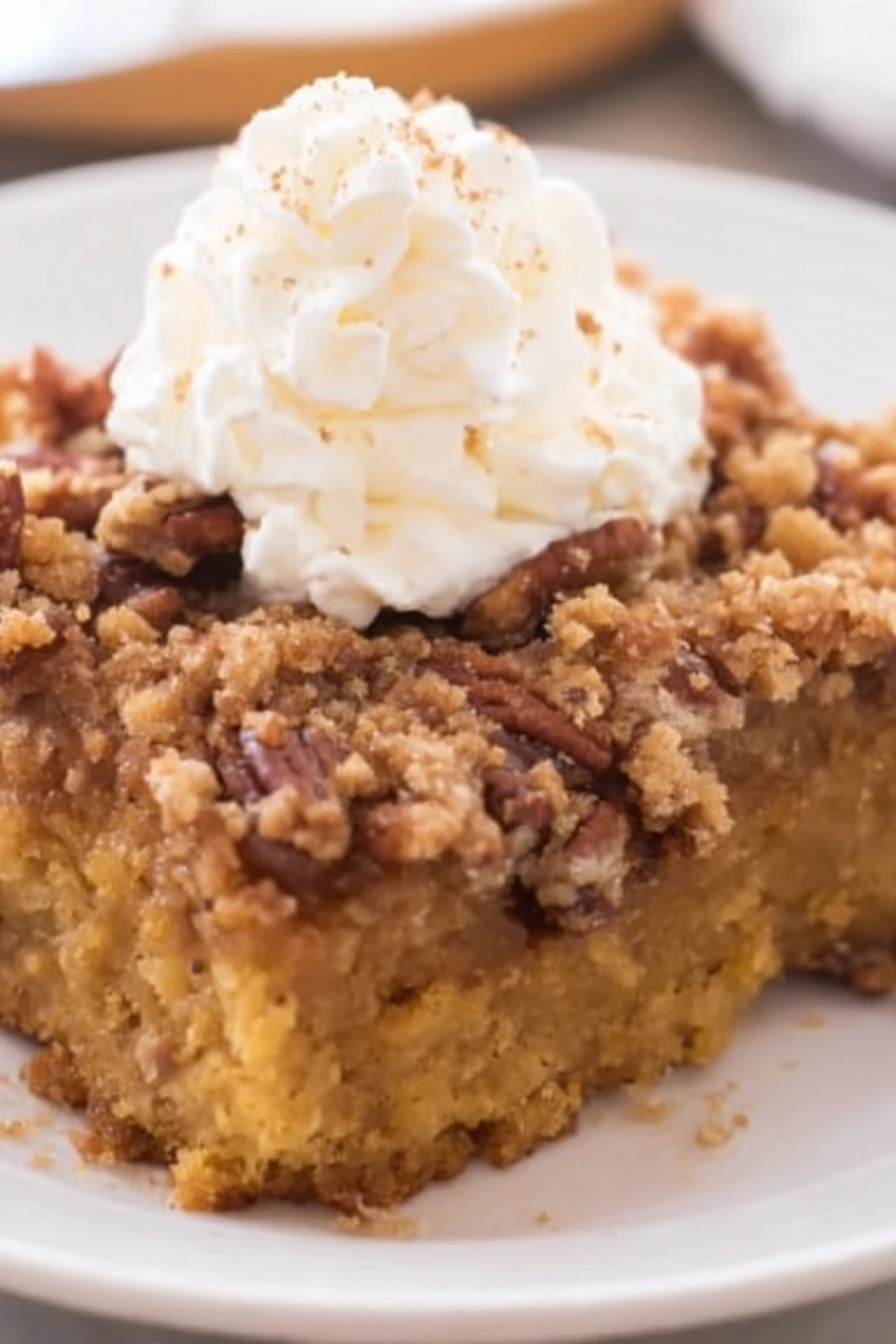Pumpkin Crunch Cake with Yellow Cake Mix Pumpkin Crunch Cake with Yellow Cake Mix recipe step-by-step guide
