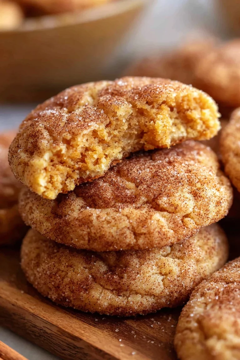 Pumpkin snickerdoodle cookie, festive, cinnamon sugar, soft and chewy texture