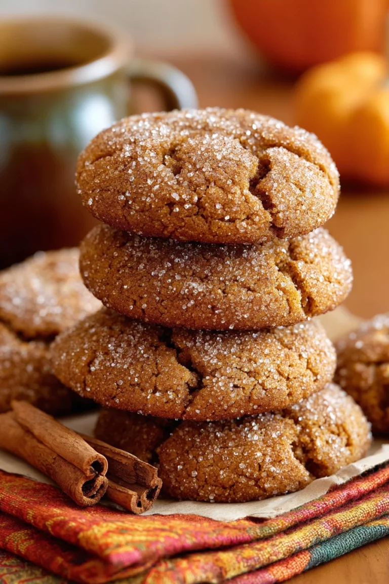 pumpkin spice cookies, autumn flavors, warm and comforting, deliciously spiced