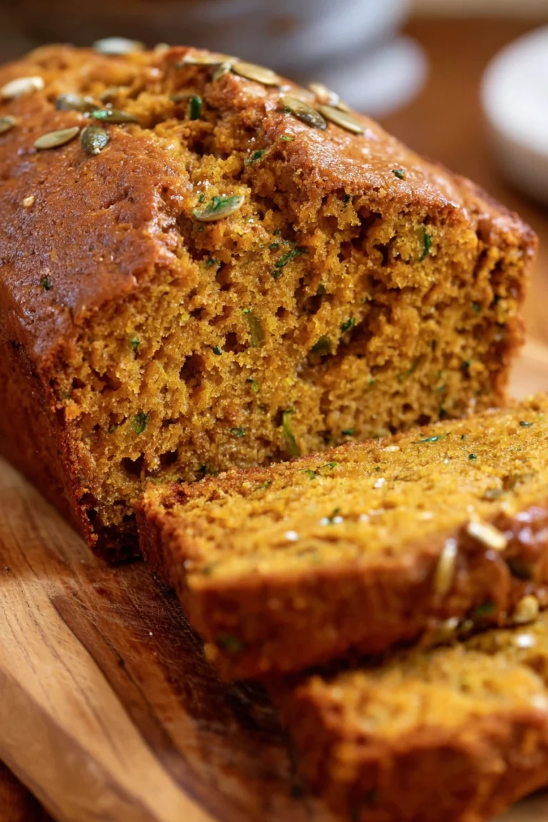 pumpkin zucchini bread, moist, flavorful, autumn spices, delicious, homemade