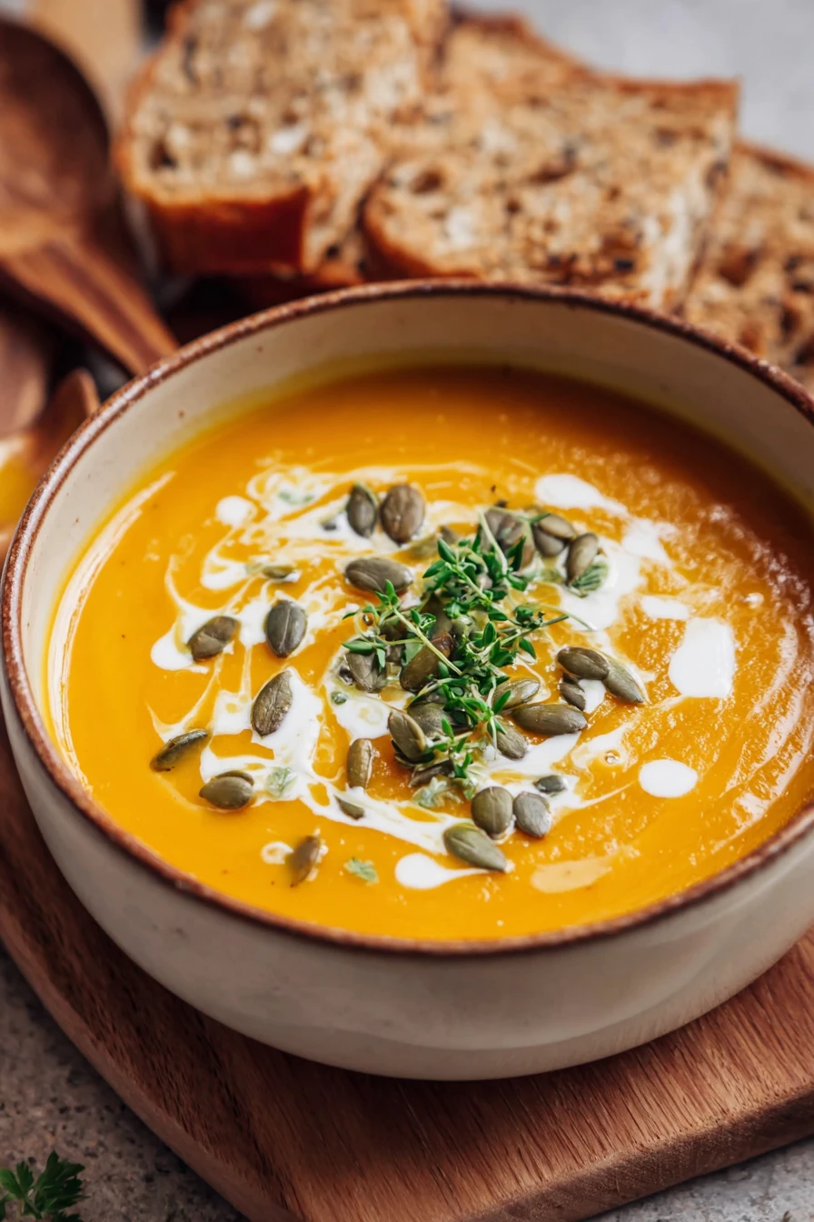 Roasted Pumpkin Soup Roasted Pumpkin Soup recipe step-by-step guide