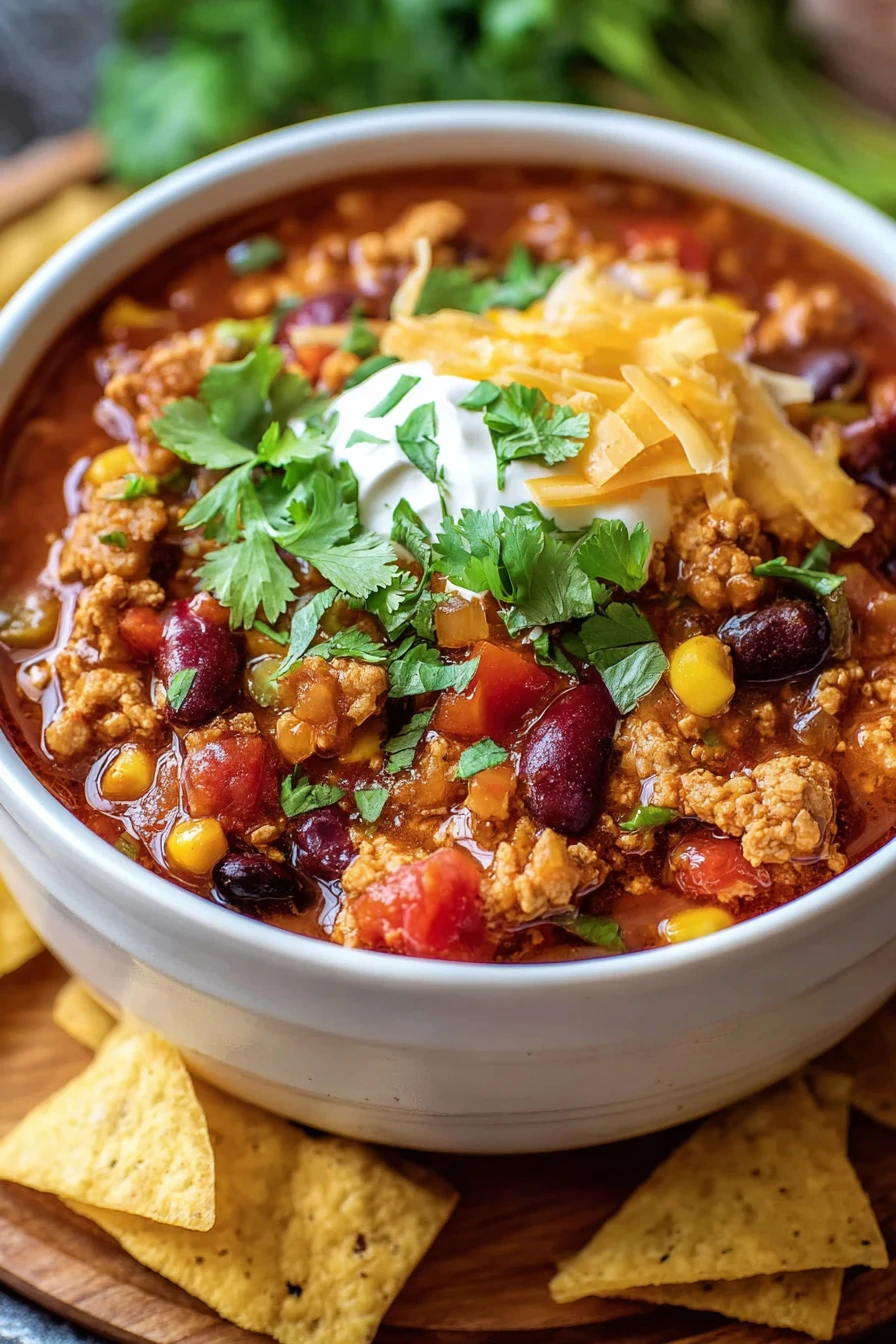 Slow Cooker Turkey Chili Recipe Slow Cooker Turkey Chili Recipe recipe step-by-step guide