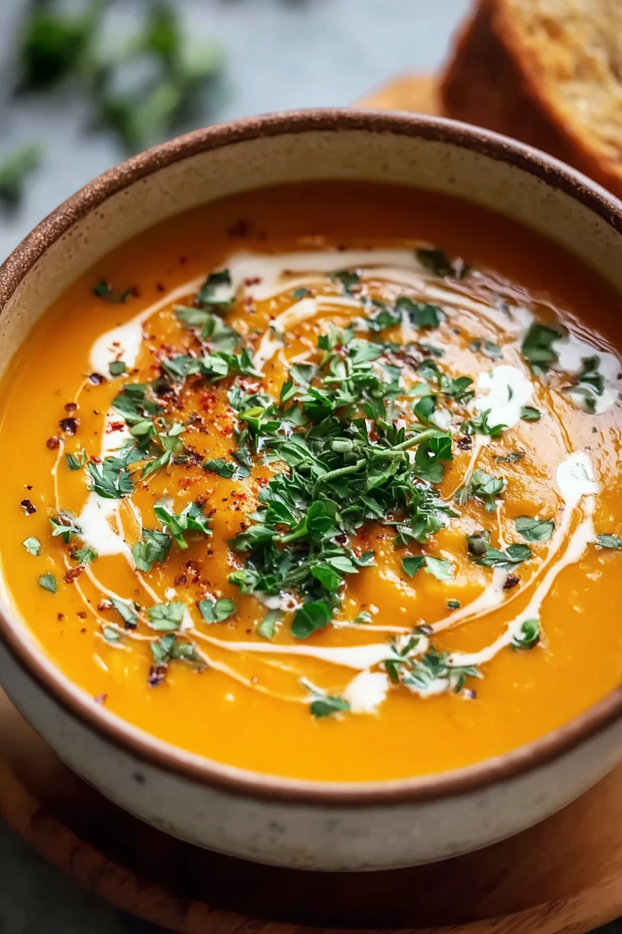 Spicy Butternut Squash Sweet Potato Soup Spicy Butternut Squash Sweet Potato Soup recipe step-by-step guide