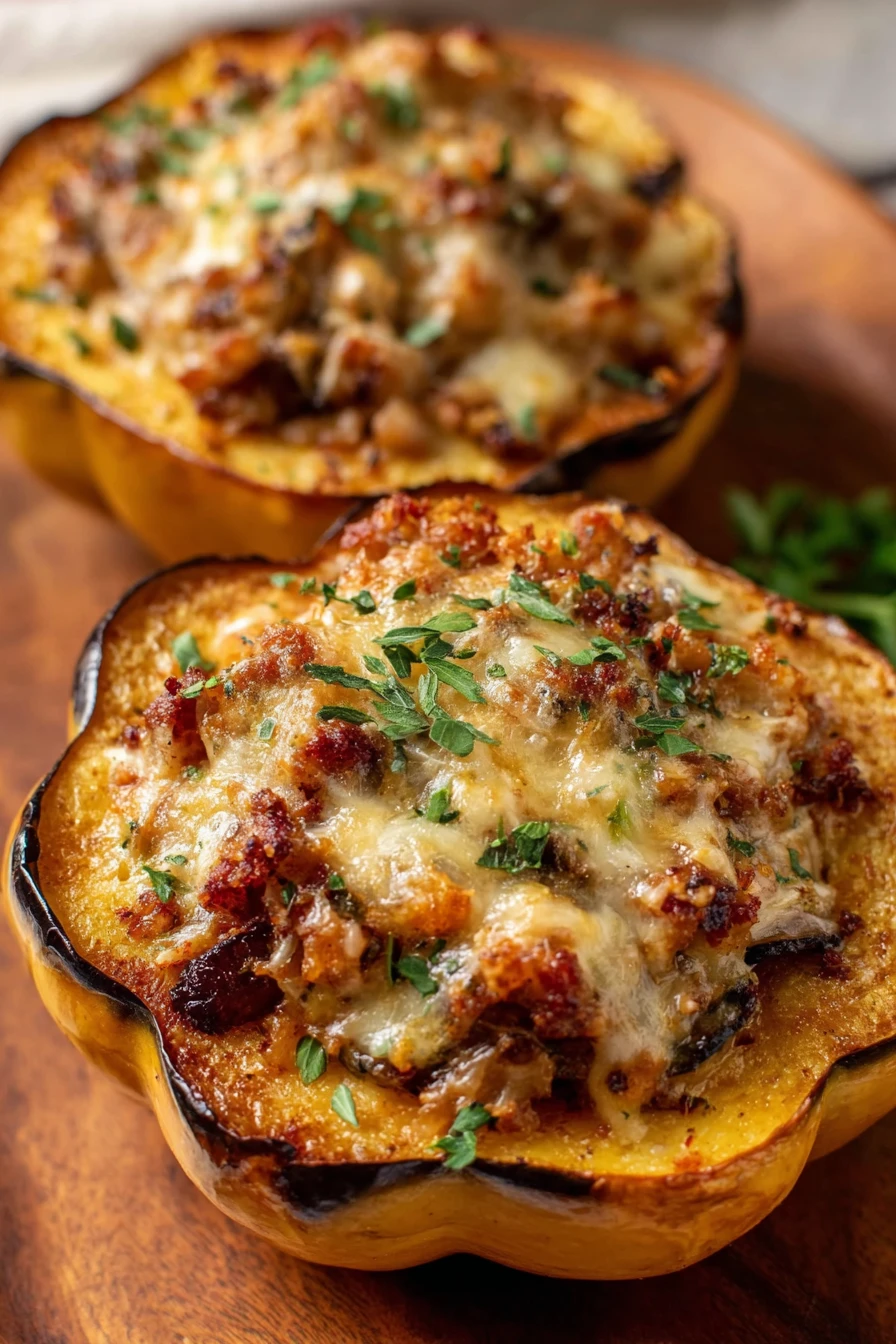 Stuffed Baked Acorn Squash Recipe Stuffed Baked Acorn Squash Recipe recipe step-by-step guide