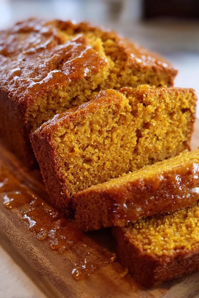 super moist pumpkin bread, delicious fall treat, rich flavor, warm spices, pumpkin puree