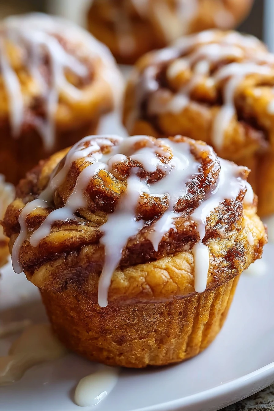 The Best Pumpkin Cinnamon Roll Muffins Ever The Best Pumpkin Cinnamon Roll Muffins Ever recipe step-by-step guide