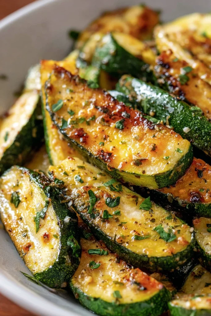 roasted zucchini, quick recipe, easy, flavorful, delicious, healthy, simple prep