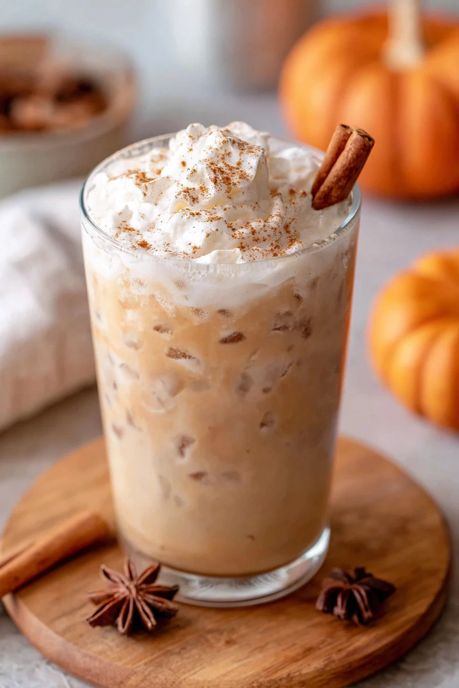 The Best Starbucks Iced Pumpkin Cream Chai Tea Latte Copycat Recipe recipe step-by-step guide