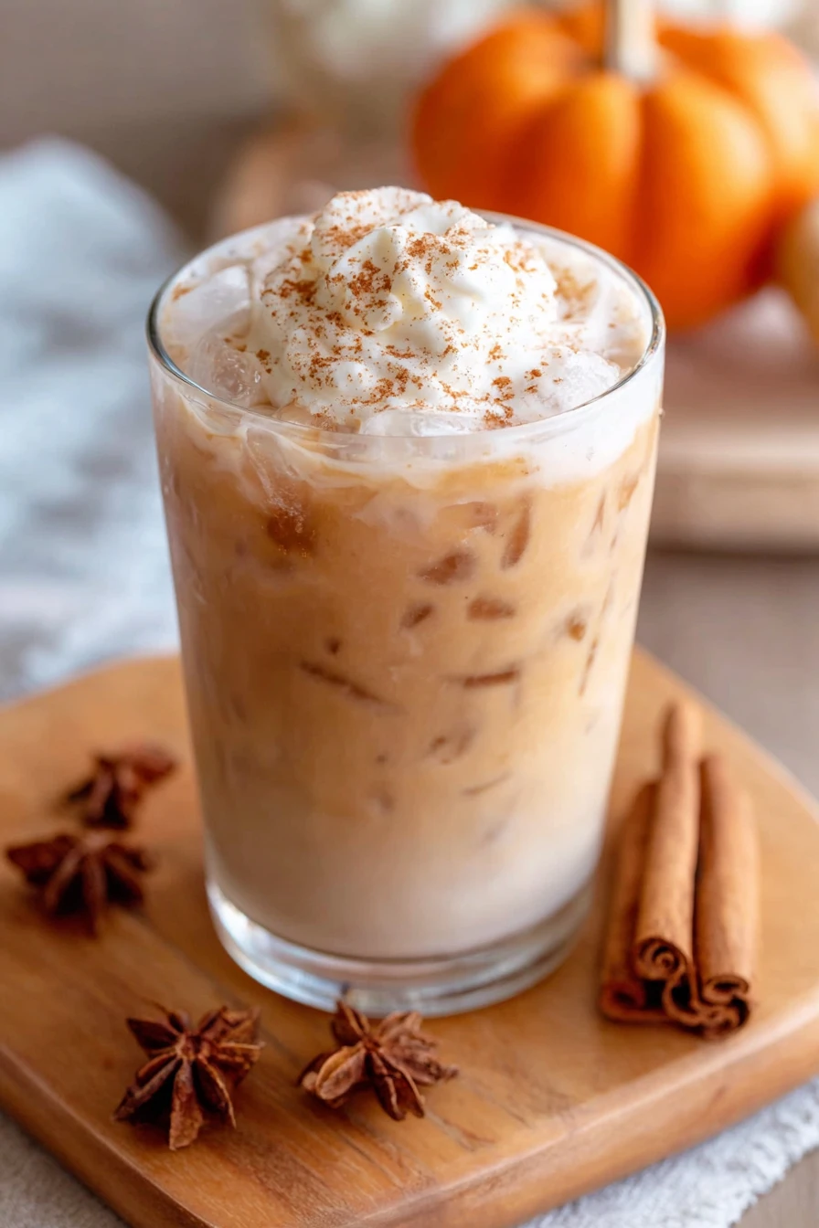 The Best Starbucks Iced Pumpkin Cream Chai Tea Latte Copycat Recipe recipe step-by-step guide
