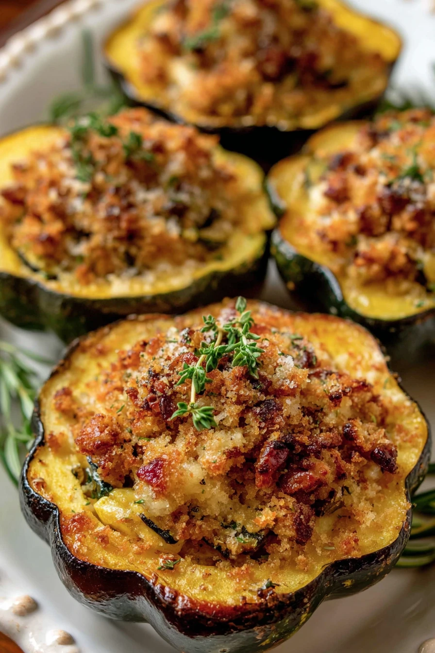 stuffed acorn squash recipe recipe step-by-step guide