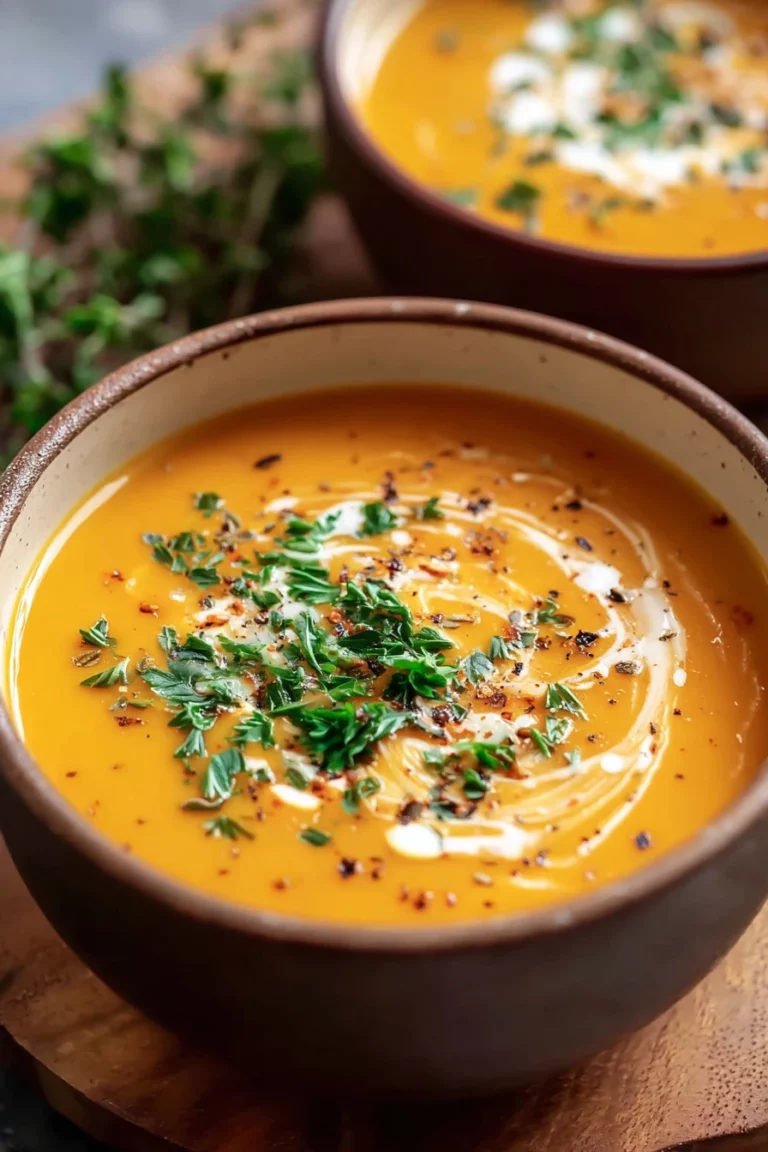 spicy, butternut squash, sweet potato, soup, savory, flavorful, comforting, warm
